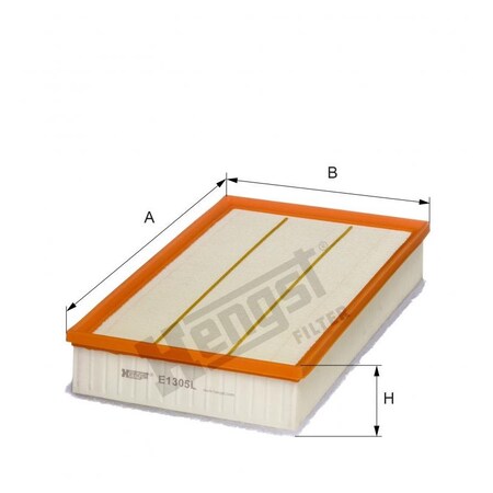 Hengst Air Filter, E1305L E1305L